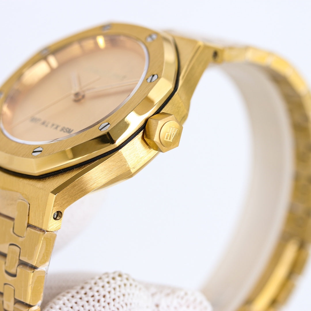 AUDEMARS PIGUET ROYAL OAK 오데마피게 로얄오크 37mm 15550ST 골드 다이얼