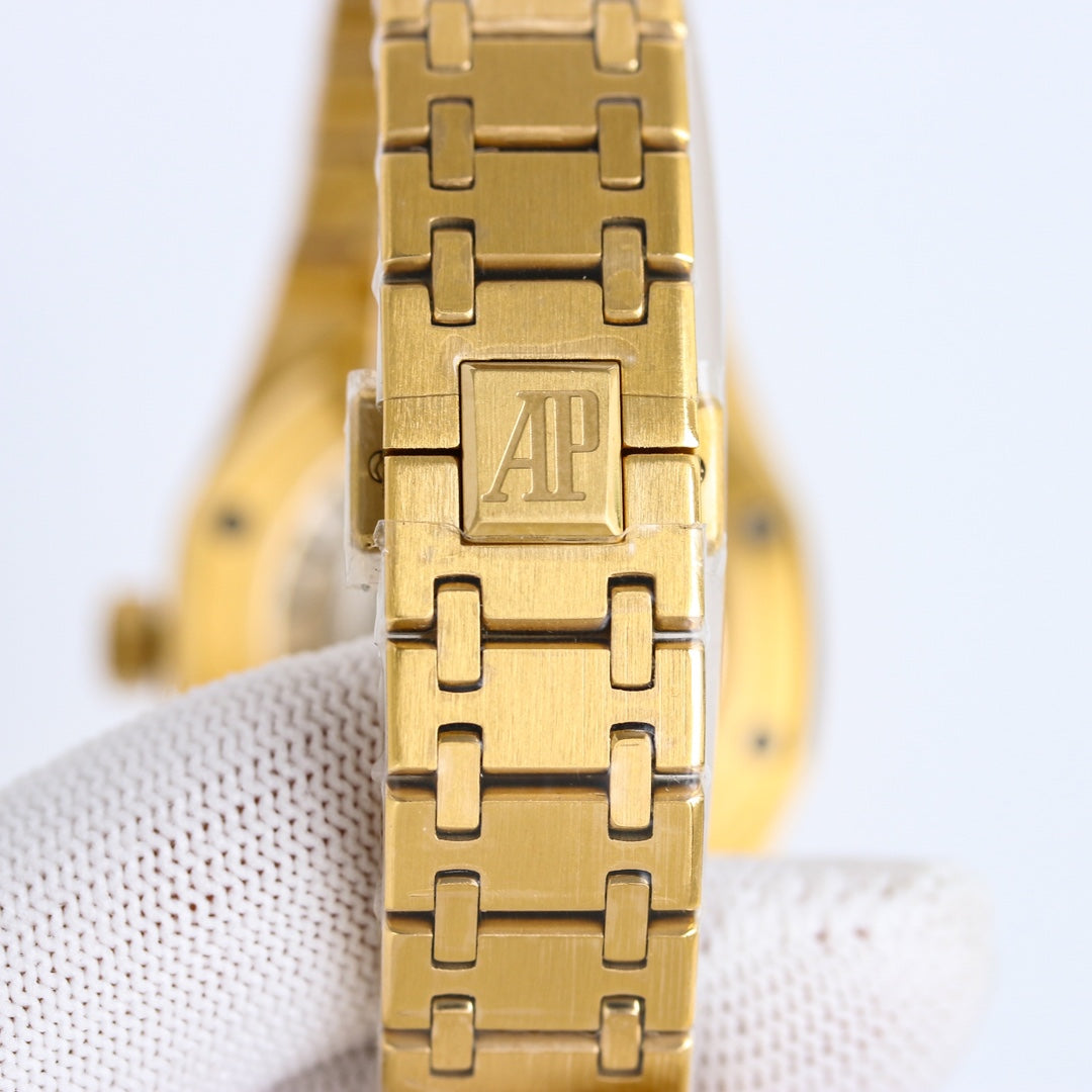 AUDEMARS PIGUET ROYAL OAK 오데마피게 로얄오크 37mm 15550ST 골드 다이얼