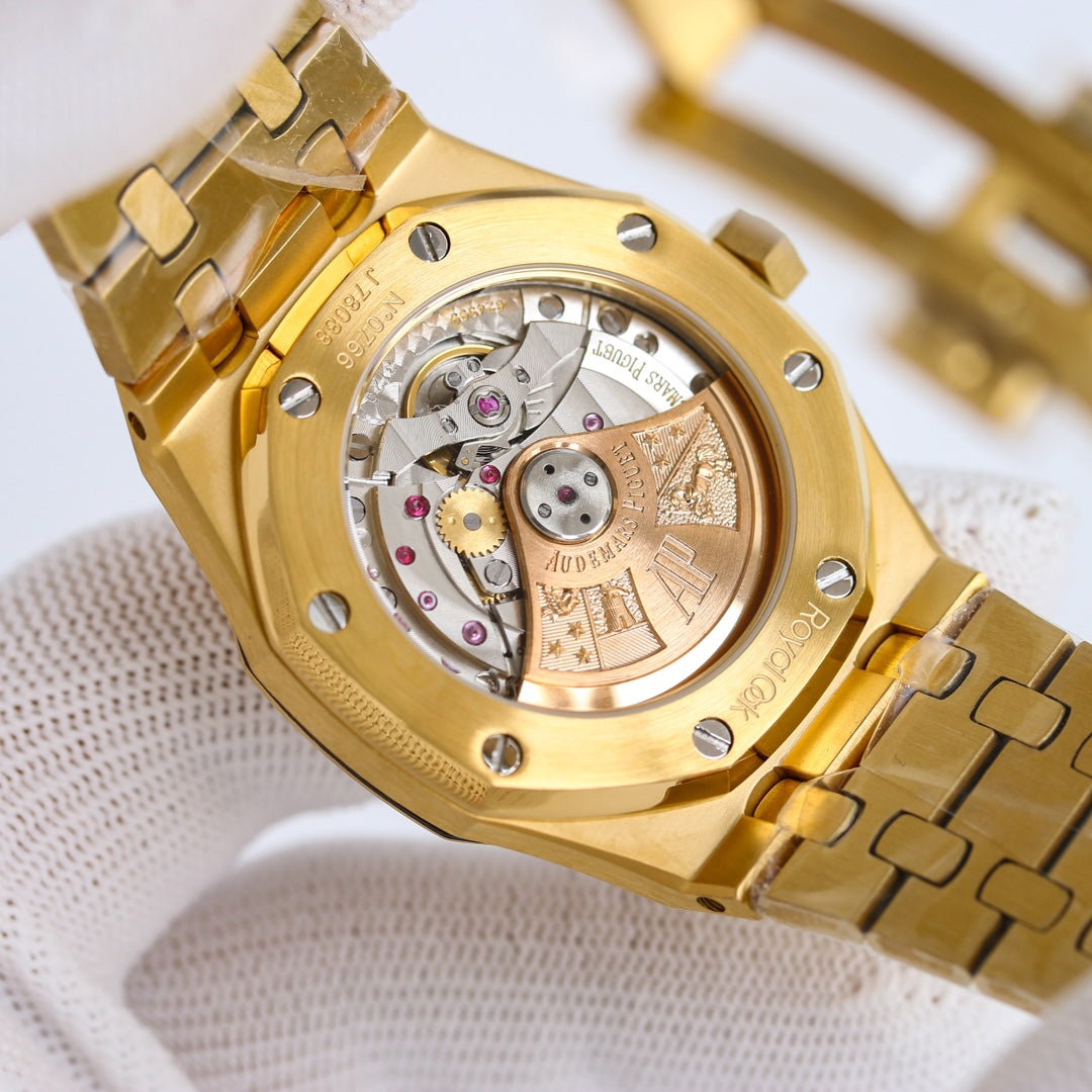 AUDEMARS PIGUET ROYAL OAK 오데마피게 로얄오크 37mm 15550ST 골드 다이얼