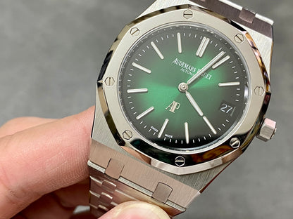 AUDEMARS PIGUET ROYAL OAK 오데마피게 로얄오크 점보 39mm 15202 그린 다이얼