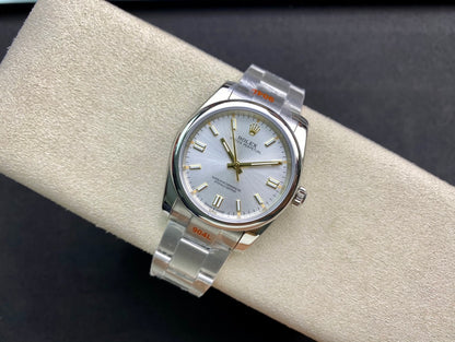 ROLEX OYSTER PERPETUAL 롤렉스 오이스터 퍼페추얼 M124300-0001 36mm 그레이 다이얼