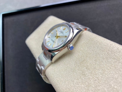 ROLEX OYSTER PERPETUAL 롤렉스 오이스터 퍼페추얼 M124300-0001 36mm 그레이 다이얼