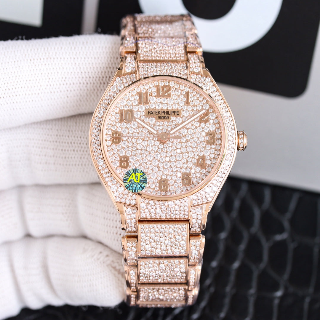 PATEK PHILIPPE TWENTY FOUR 파텍필립 노틸러스 트웬티포 7300/1450R 로즈 골드 다이아