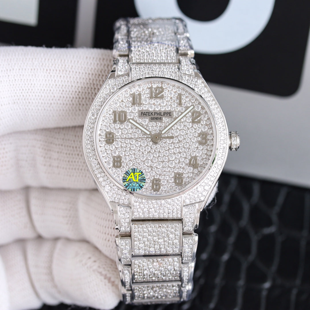 PATEK PHILIPPE TWENTY FOUR 파텍필립 노틸러스 트웬티포 7300/1450R  화이트 골드 다이아