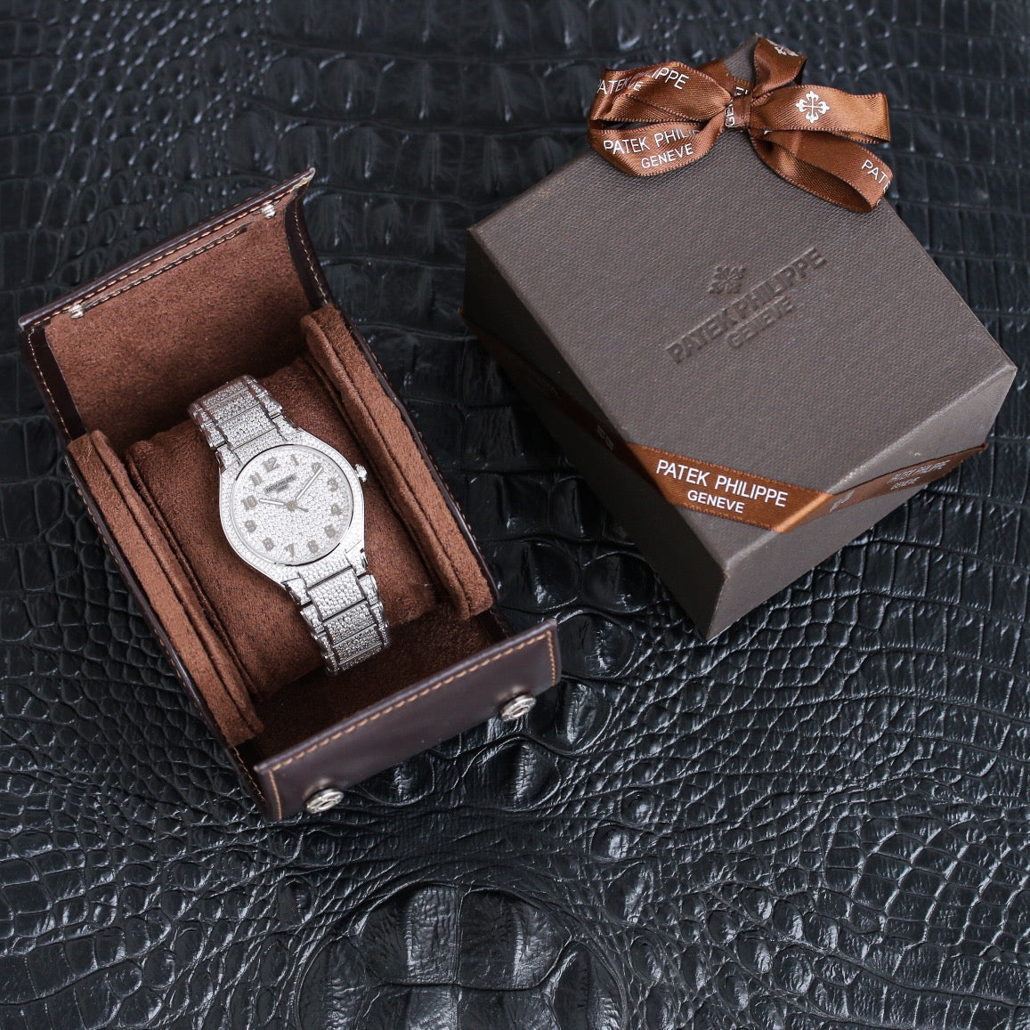 PATEK PHILIPPE TWENTY FOUR 파텍필립 노틸러스 트웬티포 7300/1450R  화이트 골드 다이아