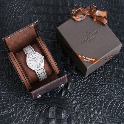 PATEK PHILIPPE TWENTY FOUR 파텍필립 노틸러스 트웬티포 7300/1450R  화이트 골드 다이아