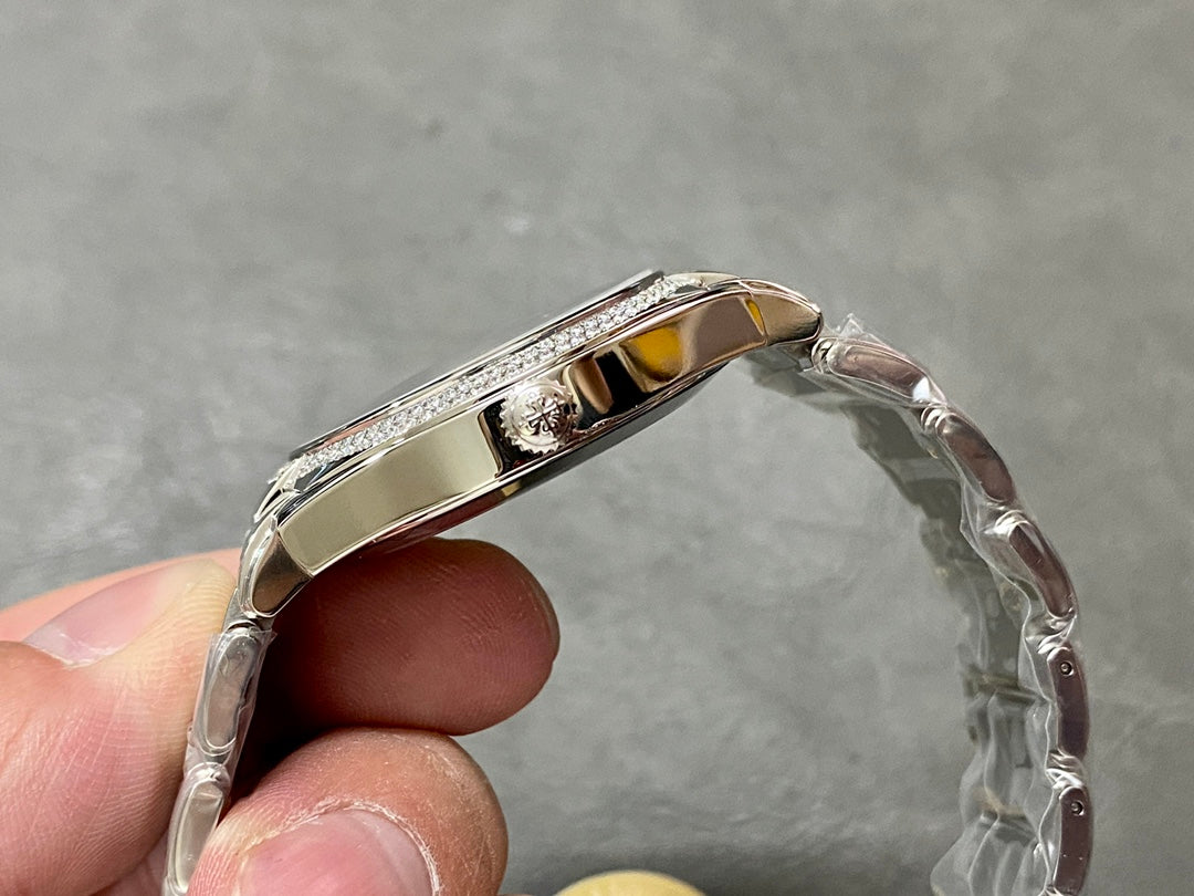 PATEK PHILIPPE TWENTY FOUR 파텍필립 노틸러스 트웬티포 7300/1200 블랙 다이얼 다이아 베젤