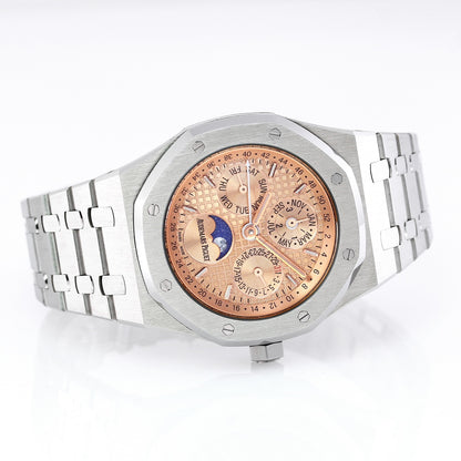 AUDEMARS PIGUET ROYAL OAK 오데마피게 로얄오크 41mm 26574ST.OO.1220ST 피치 다이얼 스틸